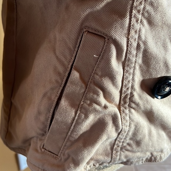 H & M Divided Double Breasted Jacket Camel Size 10 - Picture 3 of 15